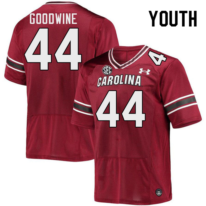 Youth #44 Monkell Goodwine South Carolina Gamecocks College Football Jerseys Stitched-Garnet